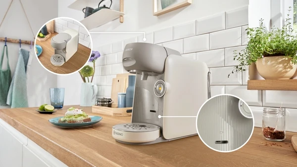 Machine multi-boissons automatique, TASSIMO FINESSE w/descaler BOSCH TAS167PDB