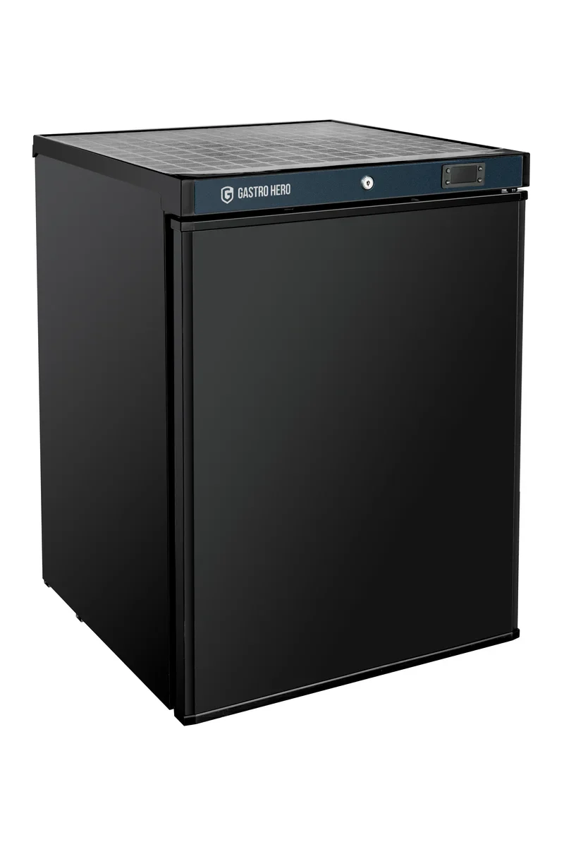 Armoire réfrigérée ECO 200, intérieur en plastique, noir