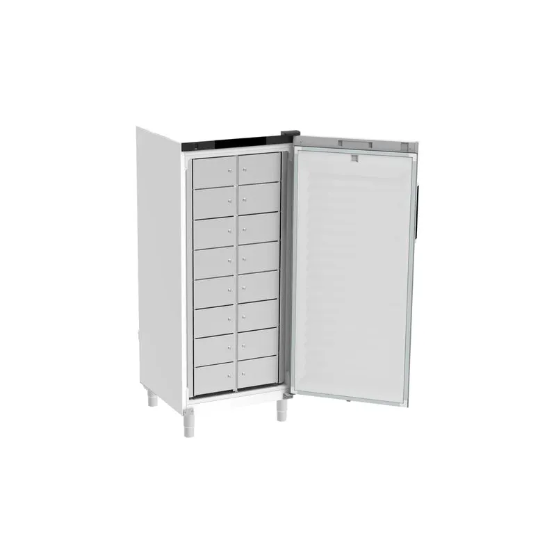 Armoire réfrigérée collective Rieber multipolar® 481 - 16 compartiments - porte à droite
