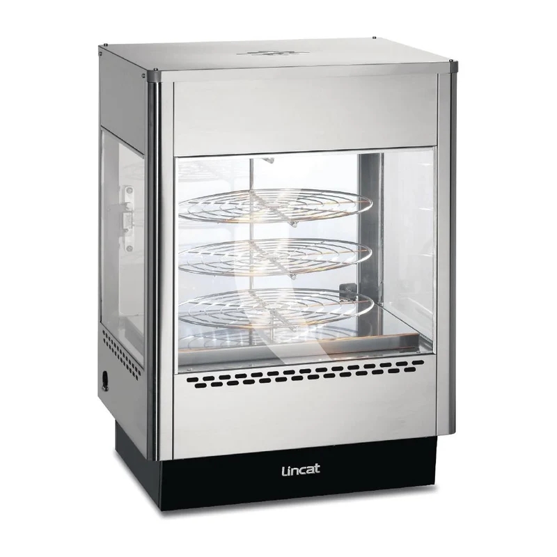 Vitrine chauffante rotative pour pizza Lincat UM50