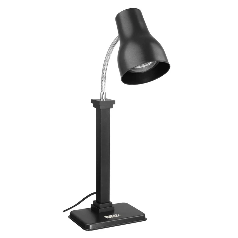 Lampe chauffante sur pied Buffalo noir mat 250 W