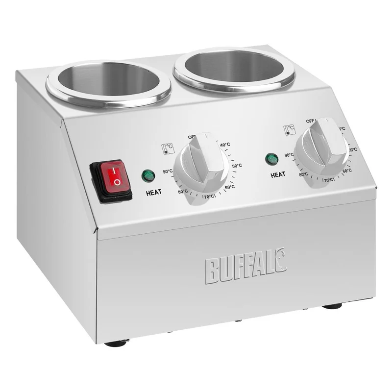 Chauffe-sauce double Buffalo