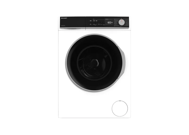 SHARP ES-SFB812YWA-PL Freestanding Washing Machine 8 kg 1400 RPM A Class with Slim Depth