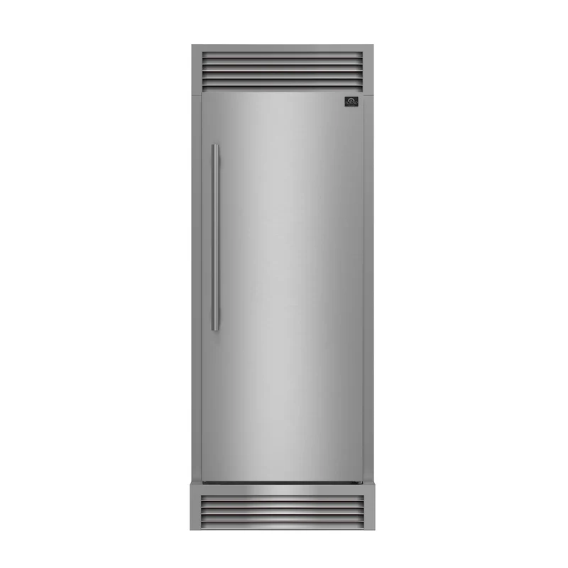 Forno Maderno 28-Inch Built-In Convertible Refrigerator, 13.6 cu.ft, Right Swing, Decorative Grill, ENERGY STAR Certified
