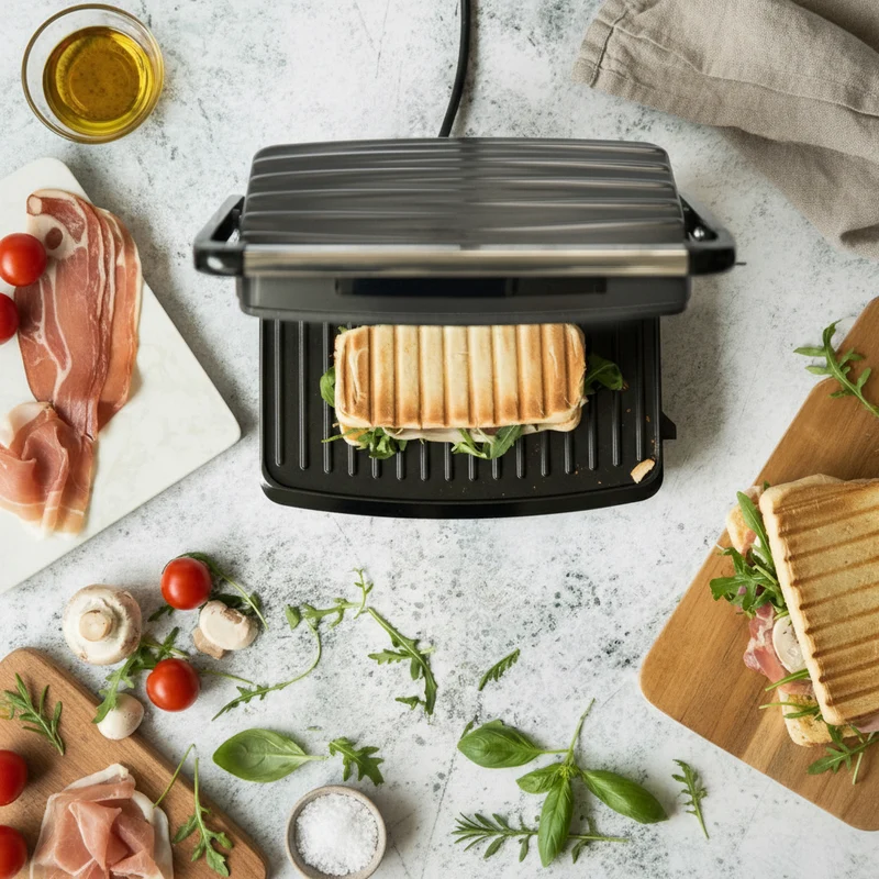 LIVOO GRILL VIANDES/ PANINI 750W