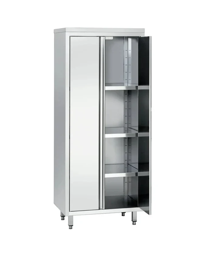 Armoire haute avec 2 portes battantes