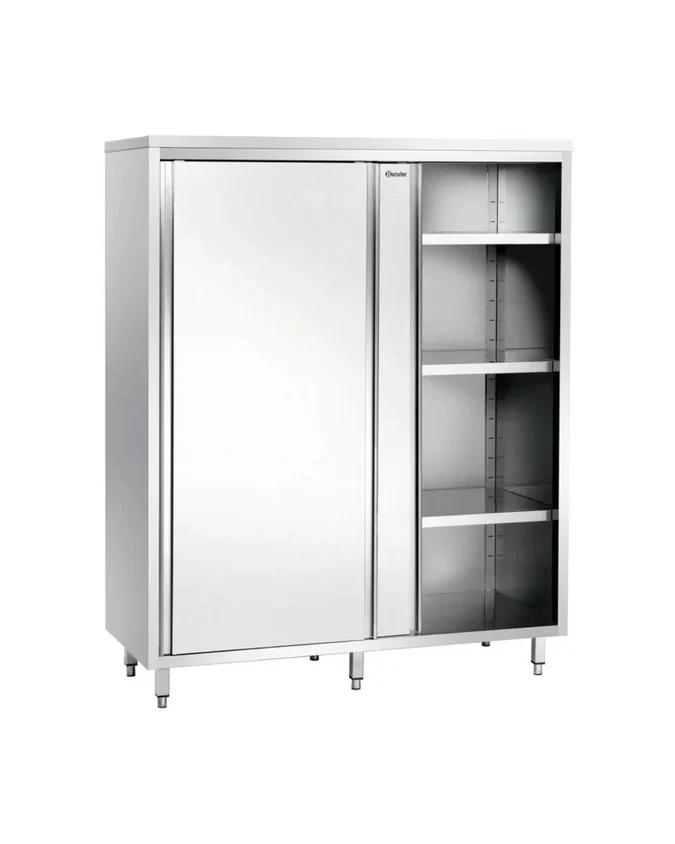 Armoire haute avec 2 portes coulissantes