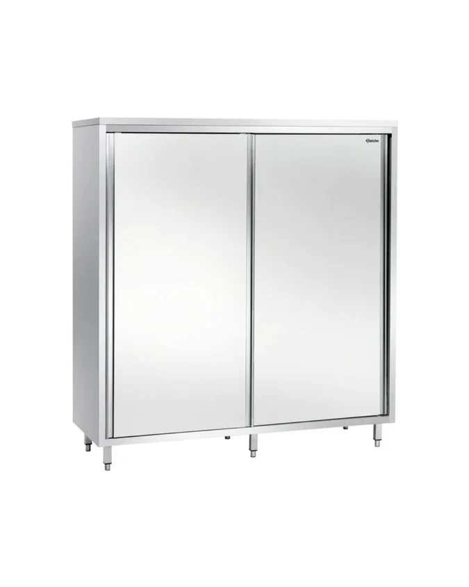 Armoire haute avec 2 portes coulissantes