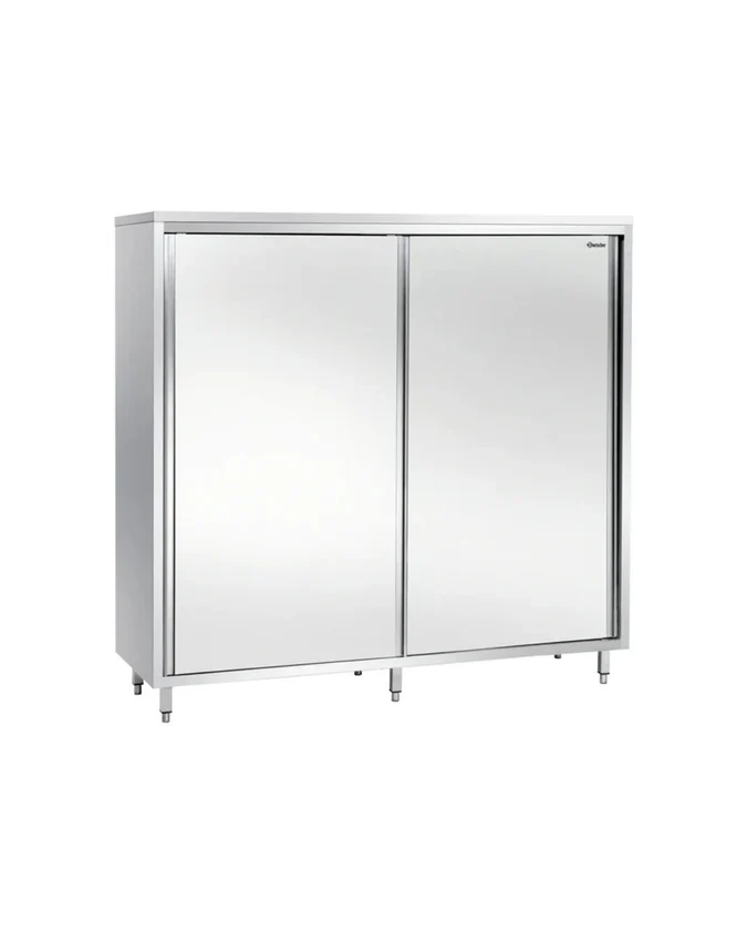 Armoire haute avec 2 portes coulissantes