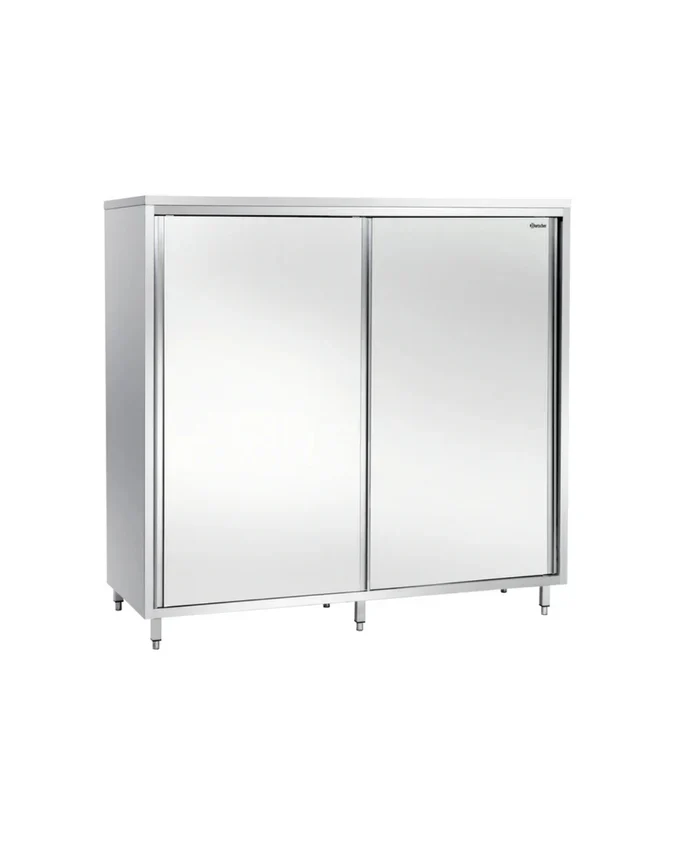 Armoire haute avec 2 portes coulissantes