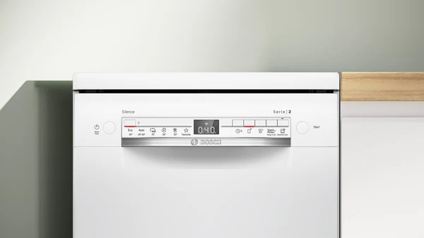 Série 2, Lave-vaisselle pose-libre, 45 cm, Blanc BOSCH SPS2HKW55E