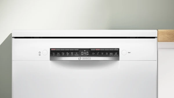 Série 6, Lave-vaisselle pose-libre, 60 cm, Blanc BOSCH SMS6YCW15E