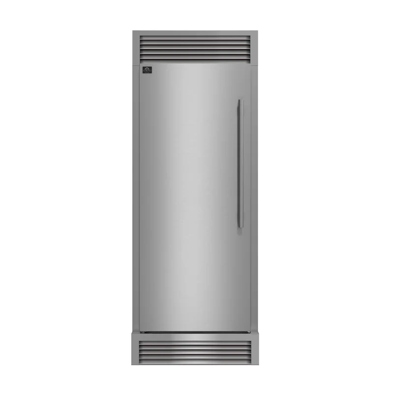 Forno Maderno 28" Built-In Convertible Refrigerator, 13.6 cu.ft. Left Swing with Decorative Grill - 32" Wide