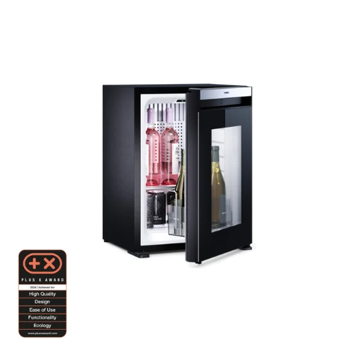 MINIBAR ABSORPTION 30L NOIR PORTE EN VERRE DOMETIC HIPRO EVOLUTION A30G2 R2 3G