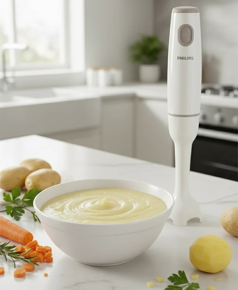 PHILIPS MIXEUR DAILY BLANC BEIGE