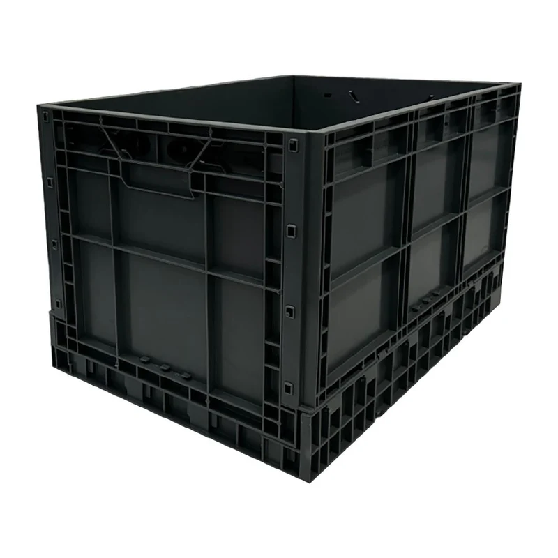 Caisse de transport/stockage pliante en plastique Vogue 594x396x353mm