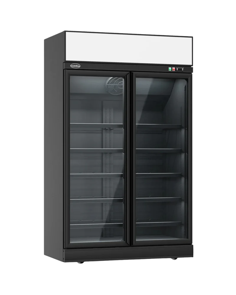 Vitrine congélateur 2 portes vitrées - 1000L