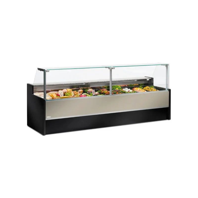 Vitrine réfrigérée statique avec réserve - MESETAS