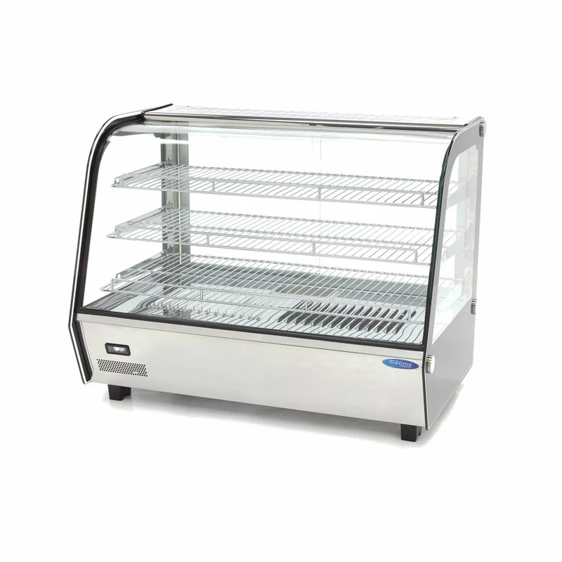Vitrine chaude - 160 L - 85,6 cm - 3 étagères