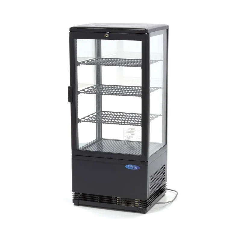 Vitrine réfrigérée - 78 L - noir