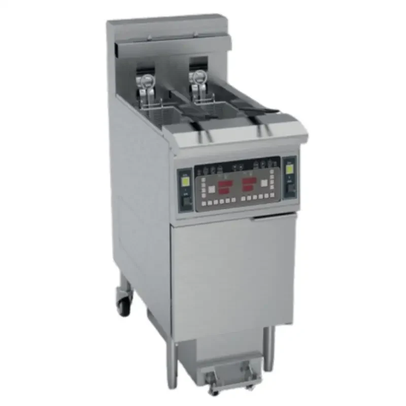 Friteuse électrique 2 paniers de 13 L digital avec Système de filtration - DGFD13L - Cuistance