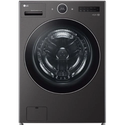 WM6998HBA - LAUNDRY CENTERS - LG - All-In-One - Electric - Black Stainless Steel - Open Box