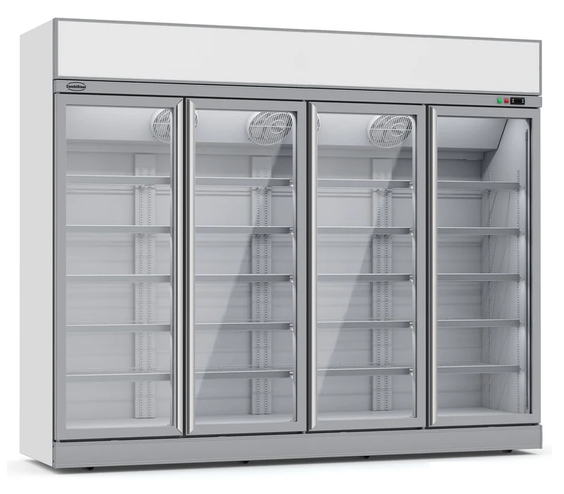 RÉFRIGÉRATEUR 4 PORTES EN VERRE INS-2060R *TRANSPORT SUR DEMANDE* 7455.2416 Combisteel