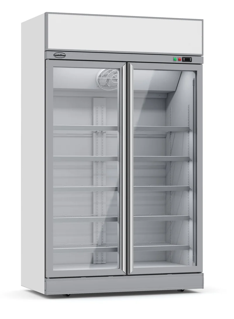 RÉFRIGÉRATEUR 2 PORTES EN VERRE INS-1000R 7455.2400 Combisteel