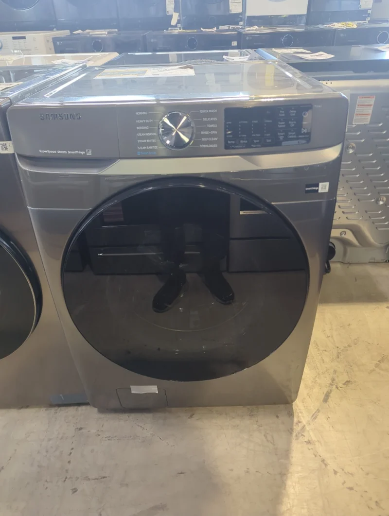 WF45B6300AP - WASHERS - Samsung - Front Loading - Platinum - Open Box