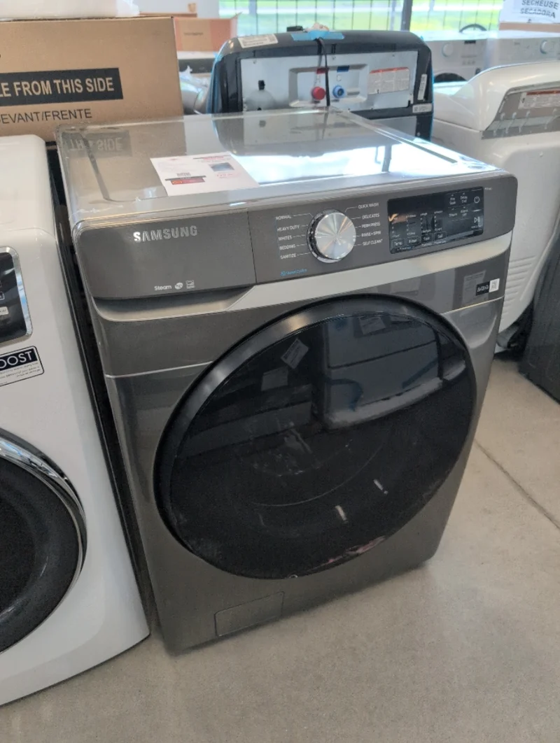 WF45R6100AP - WASHERS - Samsung - Front Load - Platinum - Open Box