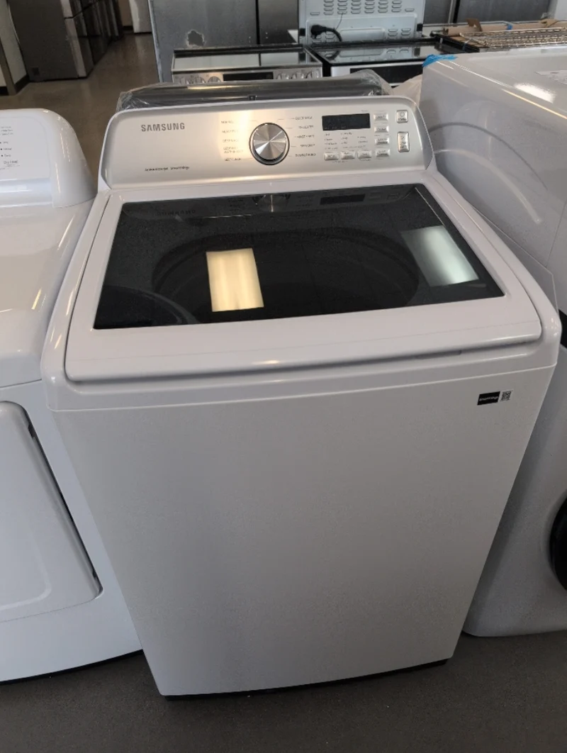 WA46CG3505AW - WASHERS - Samsung - Top Loading - White - Open Box