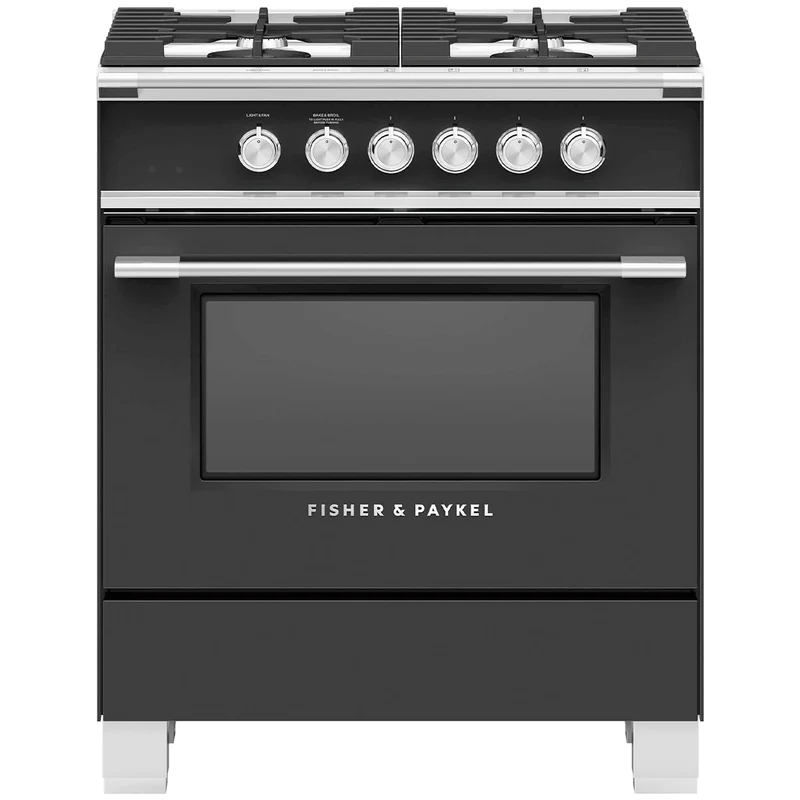 OR30SCG4B1 - RANGES - Fisher & Paykel - Gas - Stainless Steel - Open Box