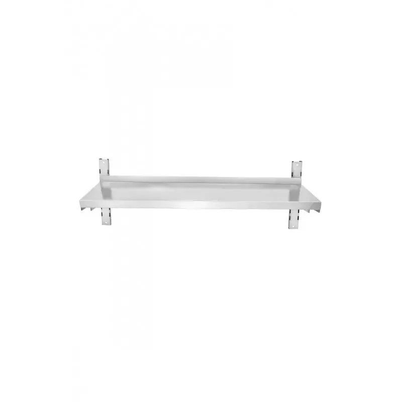 Etagère murale en inox L2000mm - P300 mm - H350 mm - STSW203 - Cuistance