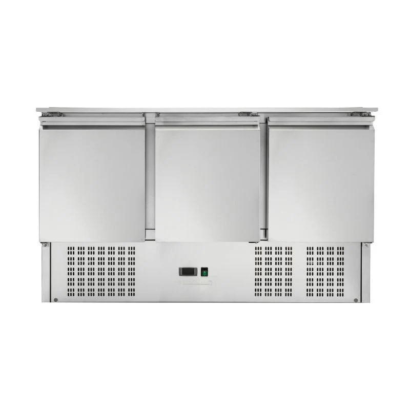 Saladette Compacte 3 Portes - Avec Couvercle Coulissant