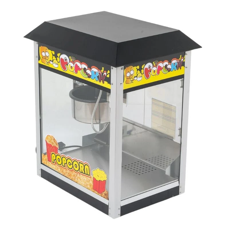 Machine à Pop-Corn Professionnelle - Noire