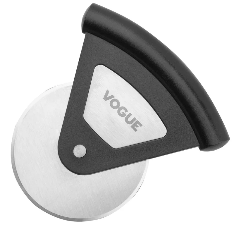 Roulette à pizza en inox Vogue noir
