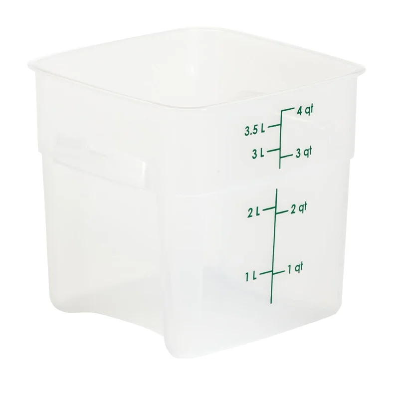 Boîte en polypropylène Cambro FreshPro CamSquare 3,8L