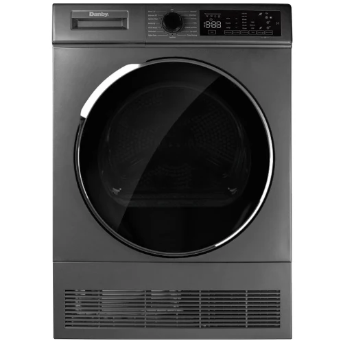 DWM022D1DSDB - WASHERS - Danby - Front Loading - Silver - Open Box