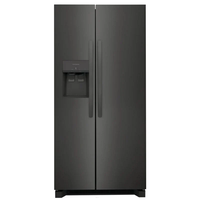 FRSS2323AD - REFRIGERATORS - Frigidaire - Side by Side - Black Stainless - Open Box