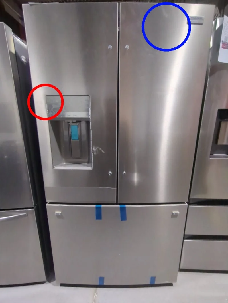 GRFS2853AF - REFRIGERATORS - Frigidaire Gallery - French 3-Door - Stainless Steel - Open Box