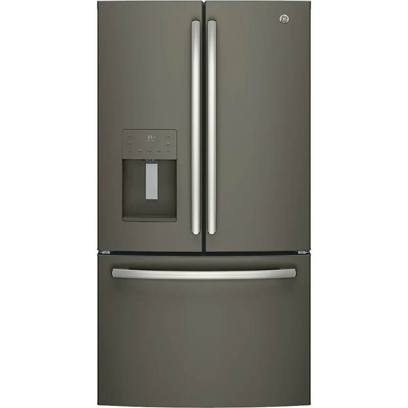 GFE26JMMES - REFRIGERATORS - GE - French 3-Door - Slate Grey - Open Box