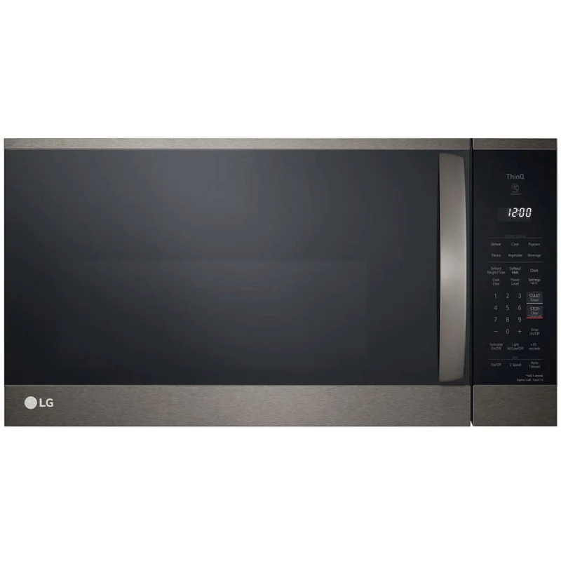 MVEM1825D - MICROWAVES OVENS - LG - Over-The-Range - Black Stainless - Open Box