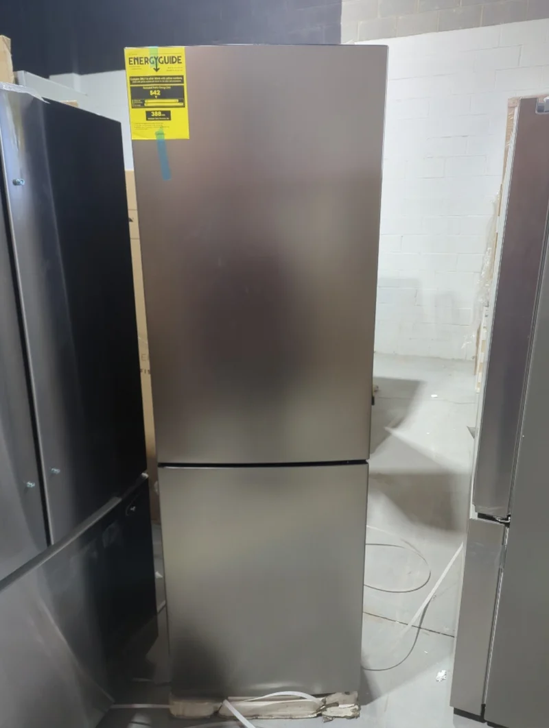 FFFFD1948-24S - REFRIGERATORS - Forno - Bottom Freezer - Stainless Steel - Open Box