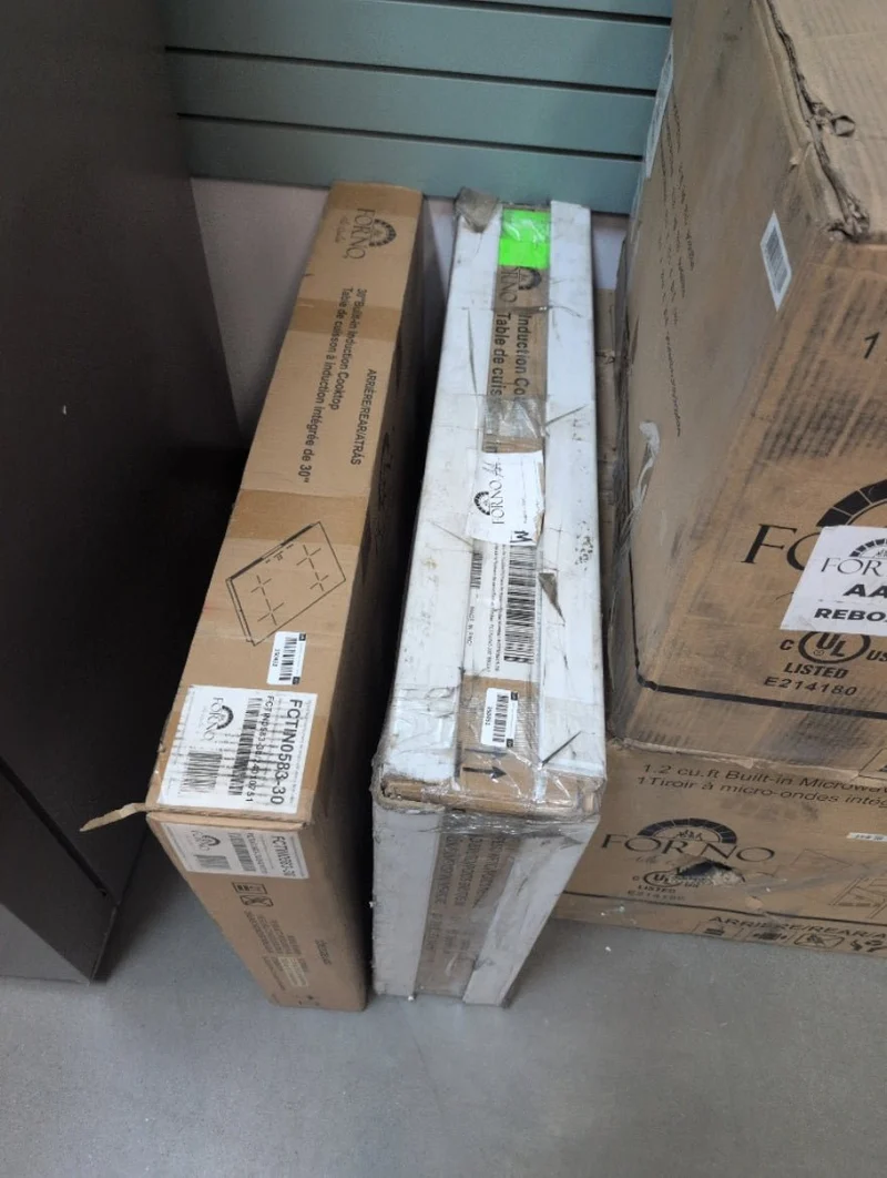 FCTIN0545-30 - COOKTOPS - Forno - Induction - Black - Open Box