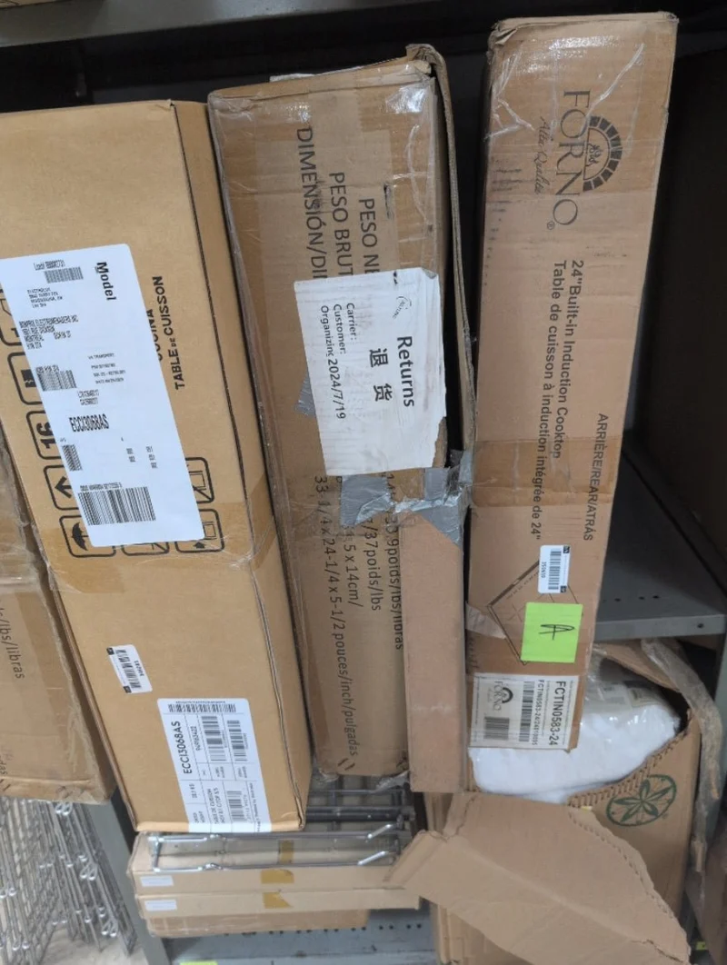 FCTIN0545-30 - COOKTOPS - Forno - Induction - Black - Open Box