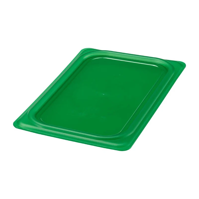 Couvercle hermétique en polypropylène GN 1/4 Cambro Safetrak IML vert
