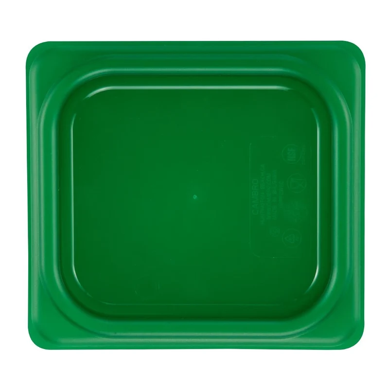 Couvercle hermétique en polypropylène GN 1/6 Cambro Safetrak IML vert