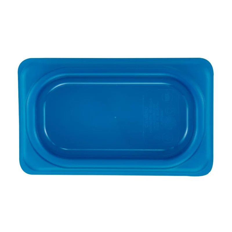 Couvercle hermétique en polypropylène GN 1/9 Cambro Safetrak IML bleu