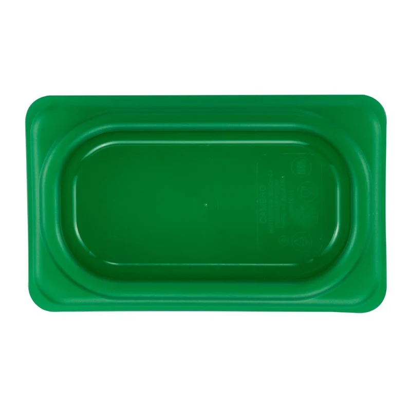 Couvercle hermétique en polypropylène GN 1/9 Cambro Safetrak IML vert