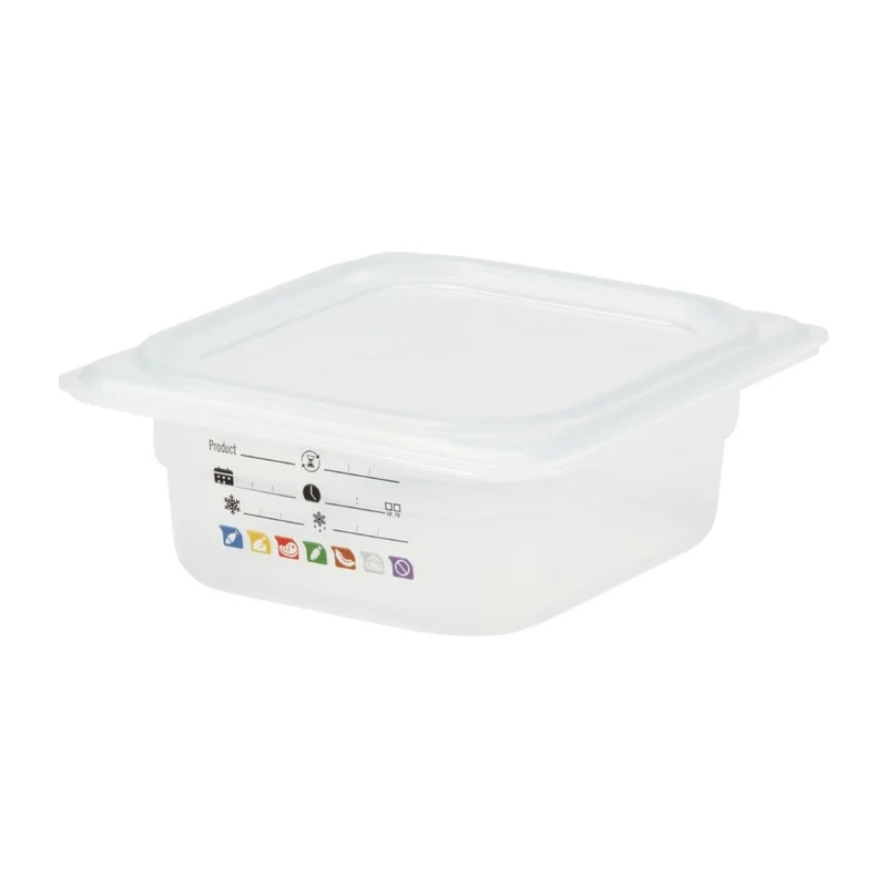 Bac en polypropylène Cambro Safetrak IML GN 1/6 65mm